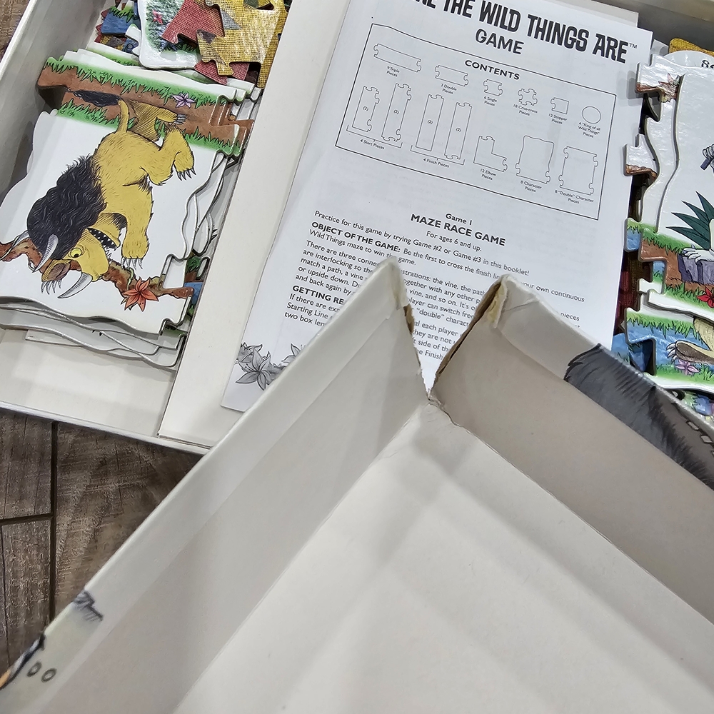 Where The Wild Things Are Board Game Puzzle Ages 6+ Briarpatch Learning - Picture 9 of 13